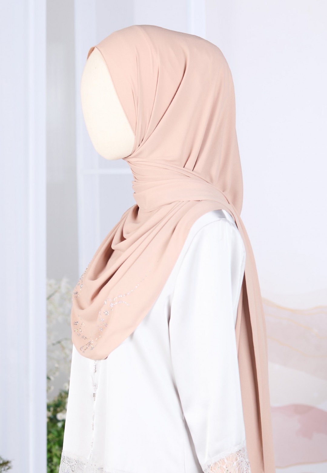 SHAWL AURELLE PLAIN DIAMOND