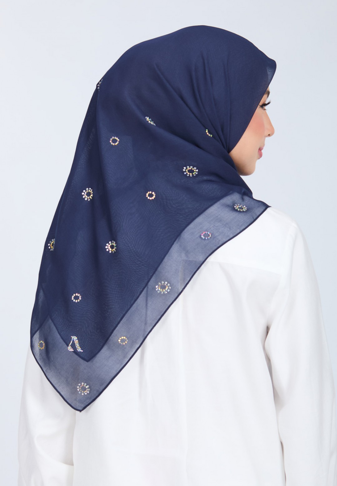 SQ CRYSTALORA VOILE PLAIN DIAMOND
