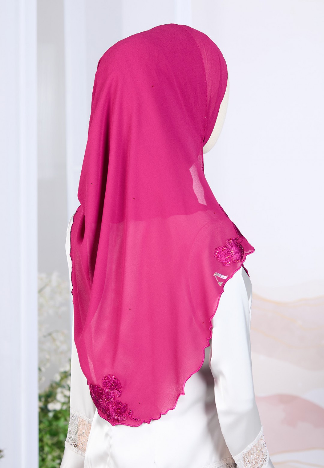 INSTANT RANYAH SEMI PLAIN EMBROIDERY DIAMOND