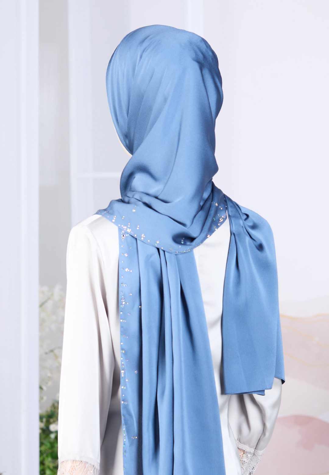 SHAWL CRYSTORA PLAIN DIAMOND