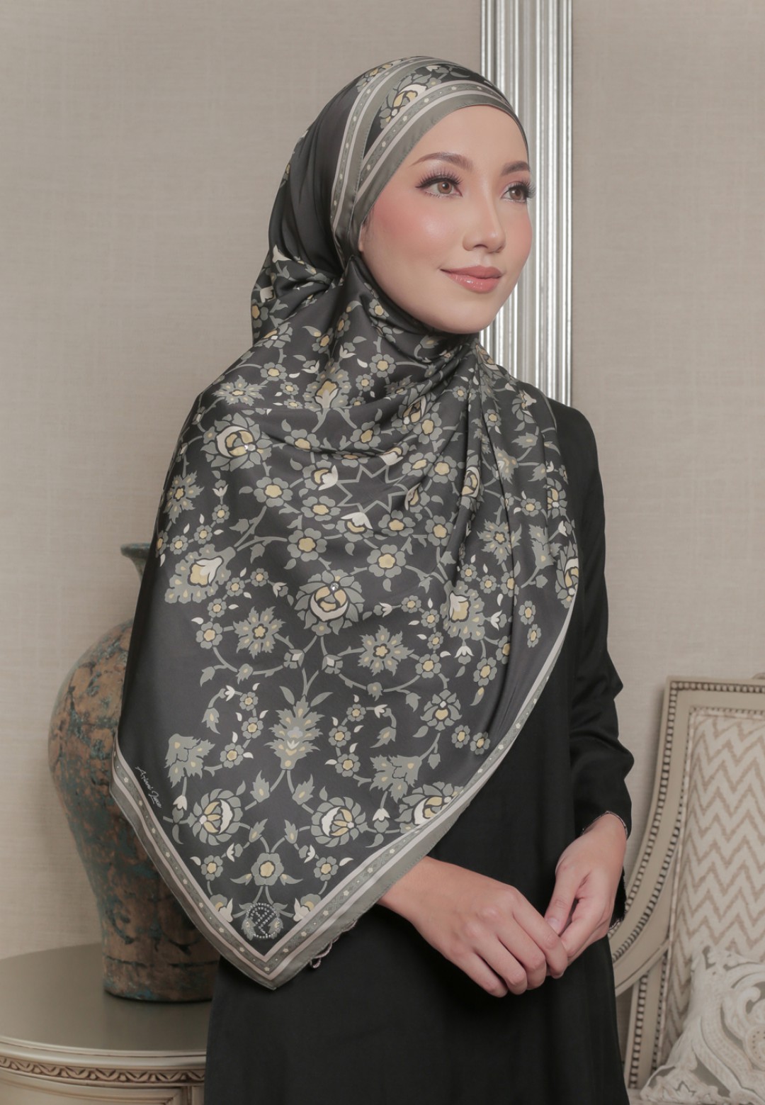 SHAWL 189 TIMELESS BLOOM PTD