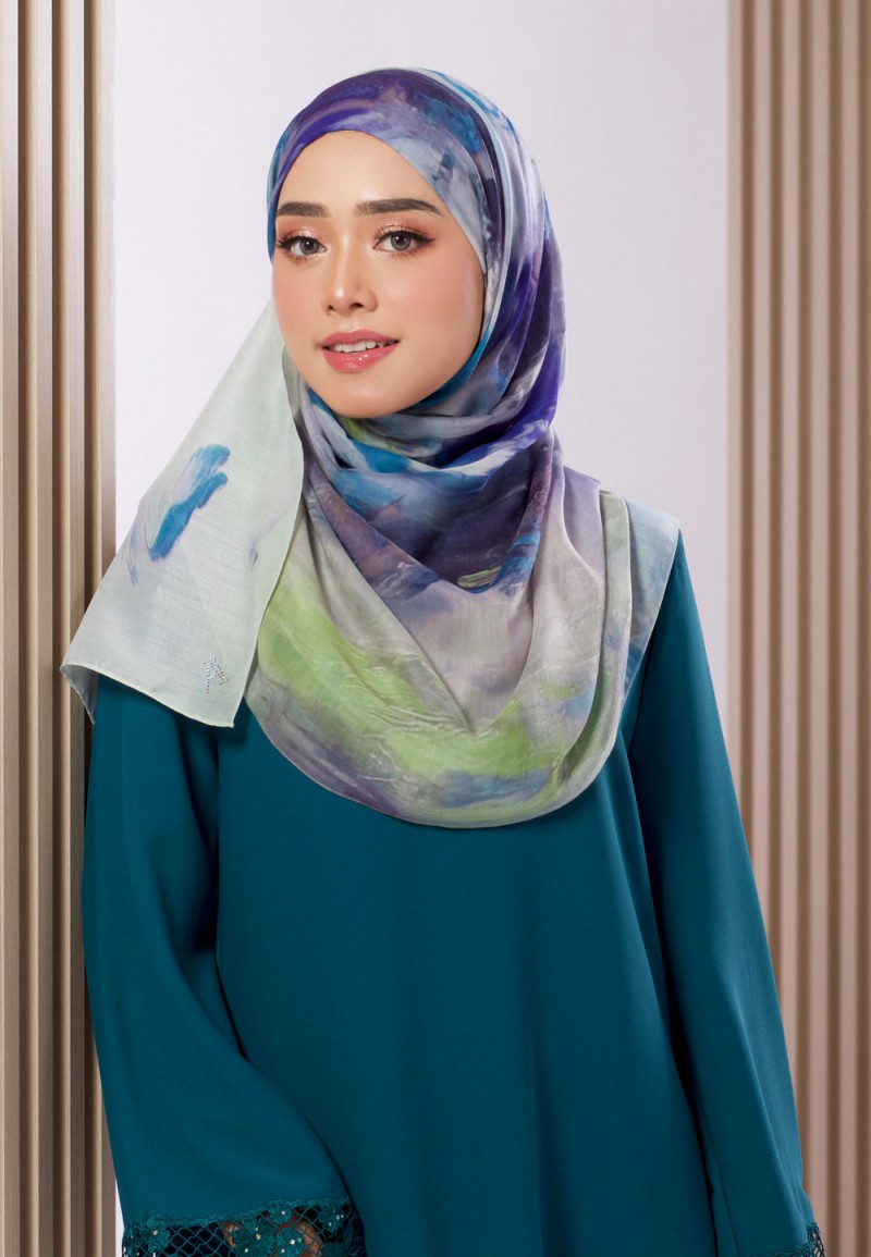 SHAWL JACINTH VOILE PTD 119