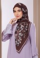 TYRA VOILE IN DARK BROWN