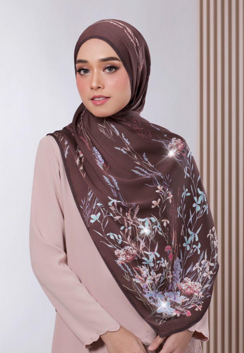 SHAWL 298 BELAIRE PRINTED DIAMOND