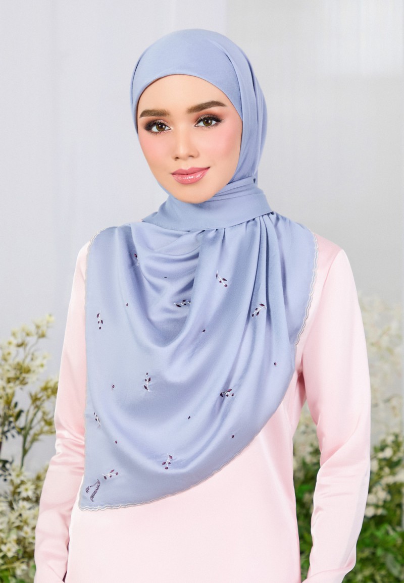 SQ ESME VOILE PLAIN EMBROIDERY