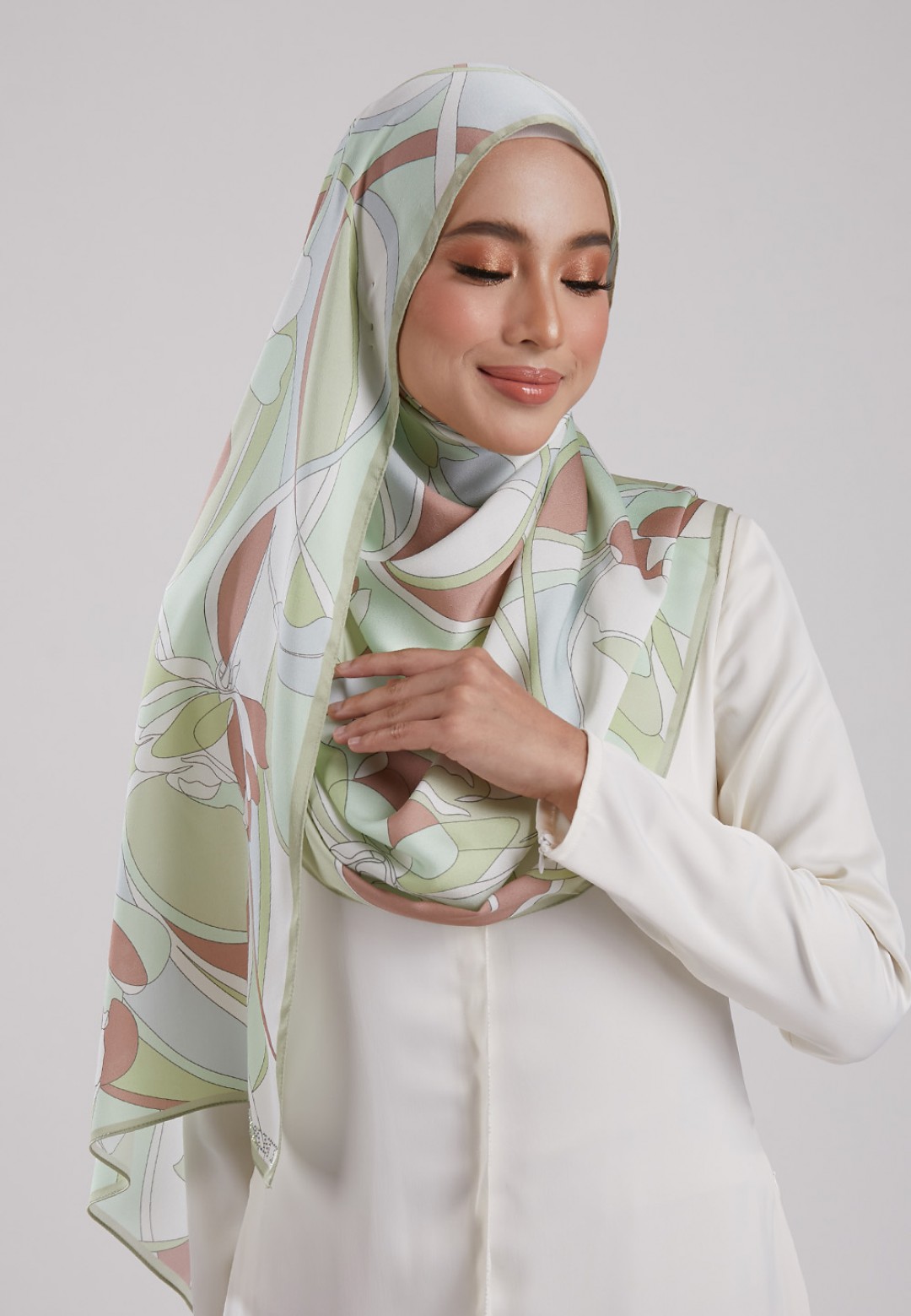 SHAWL 219 ELLERY PRINTED