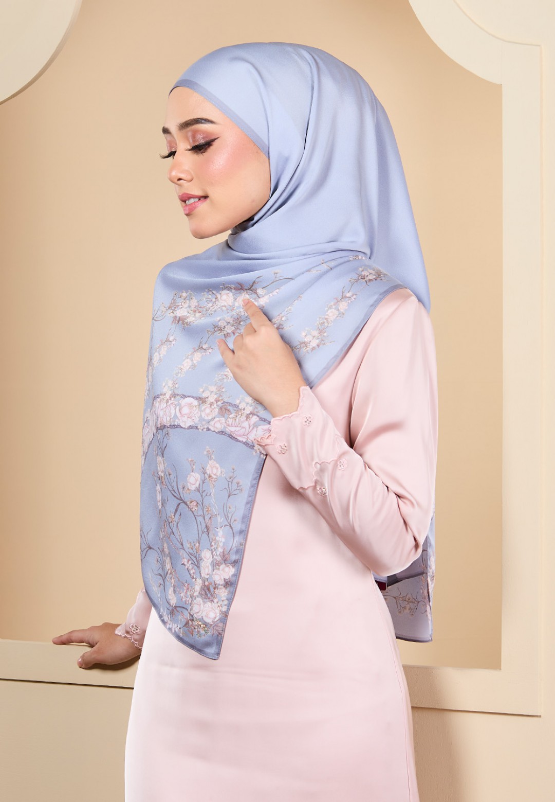 SHAWL AUBREY PRINTED