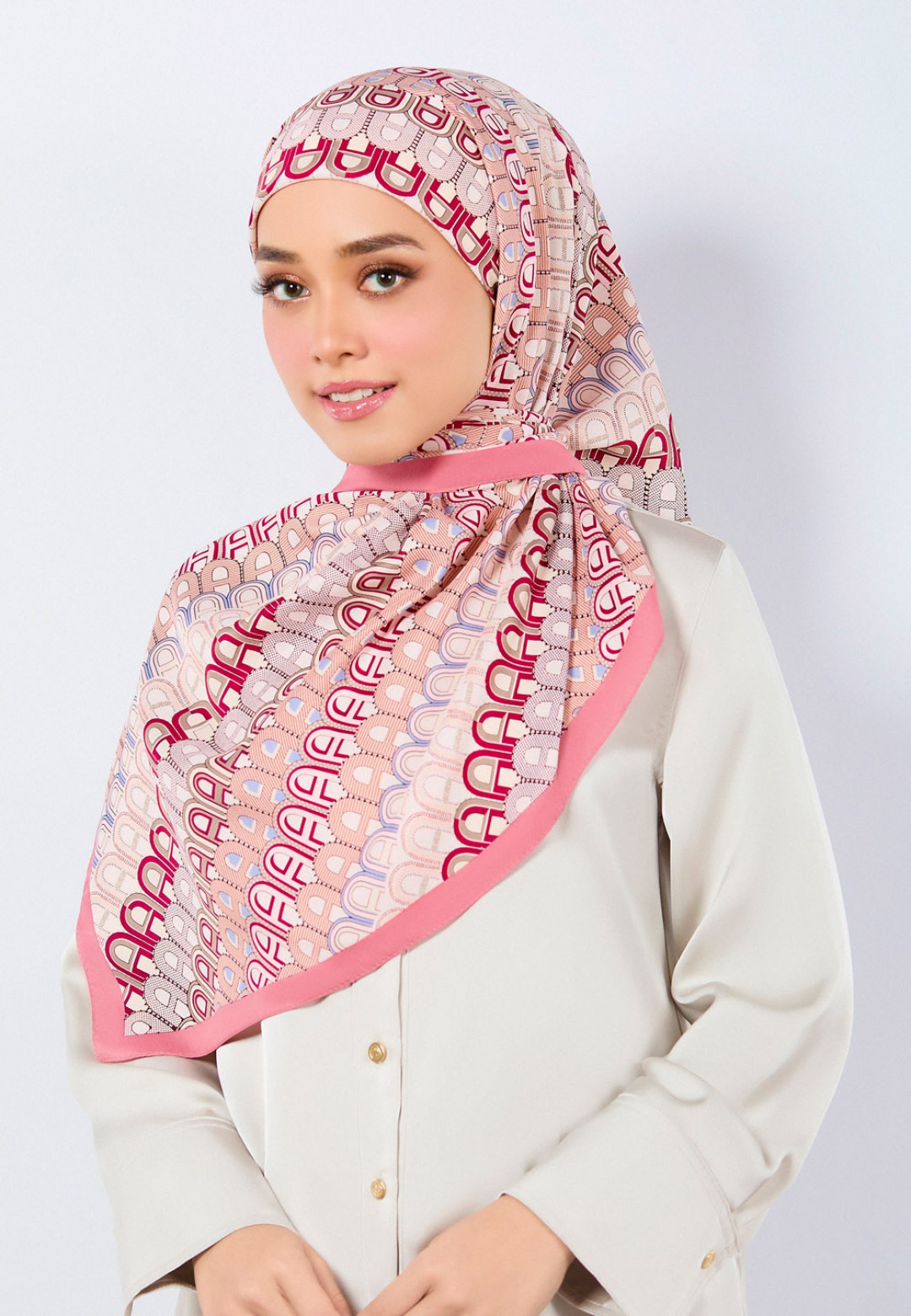 SQ A MONO TWILL PRINTED