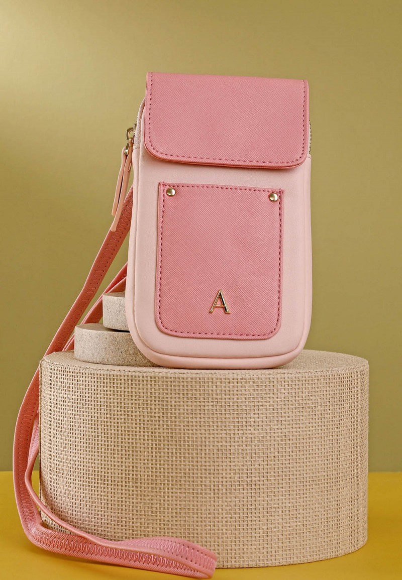 SADDLE PHONE POUCH