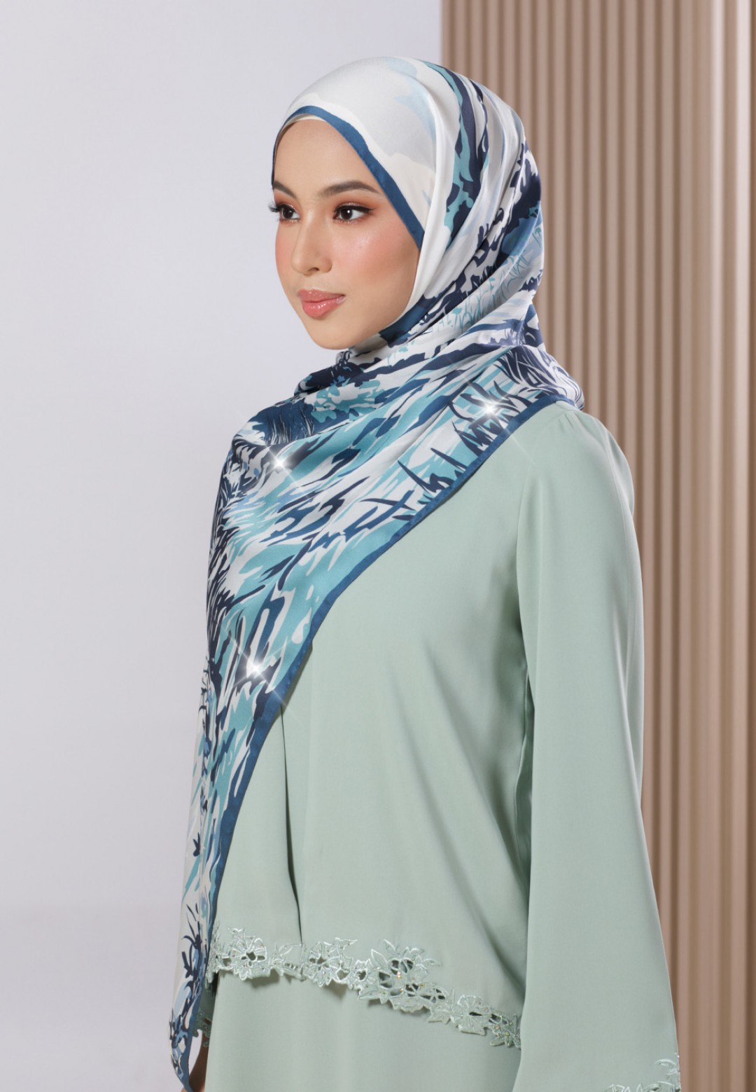 SHAWL LE SCENERY 298 PTD DIAMOND