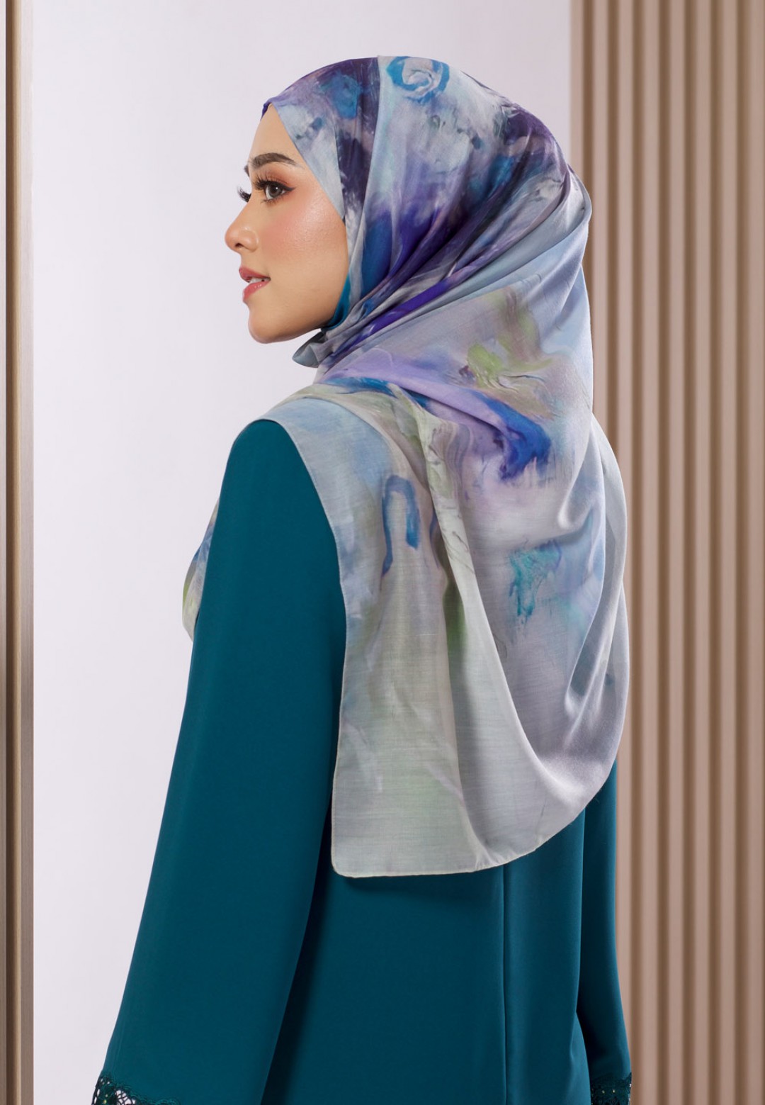 SHAWL JACINTH VOILE PTD 119