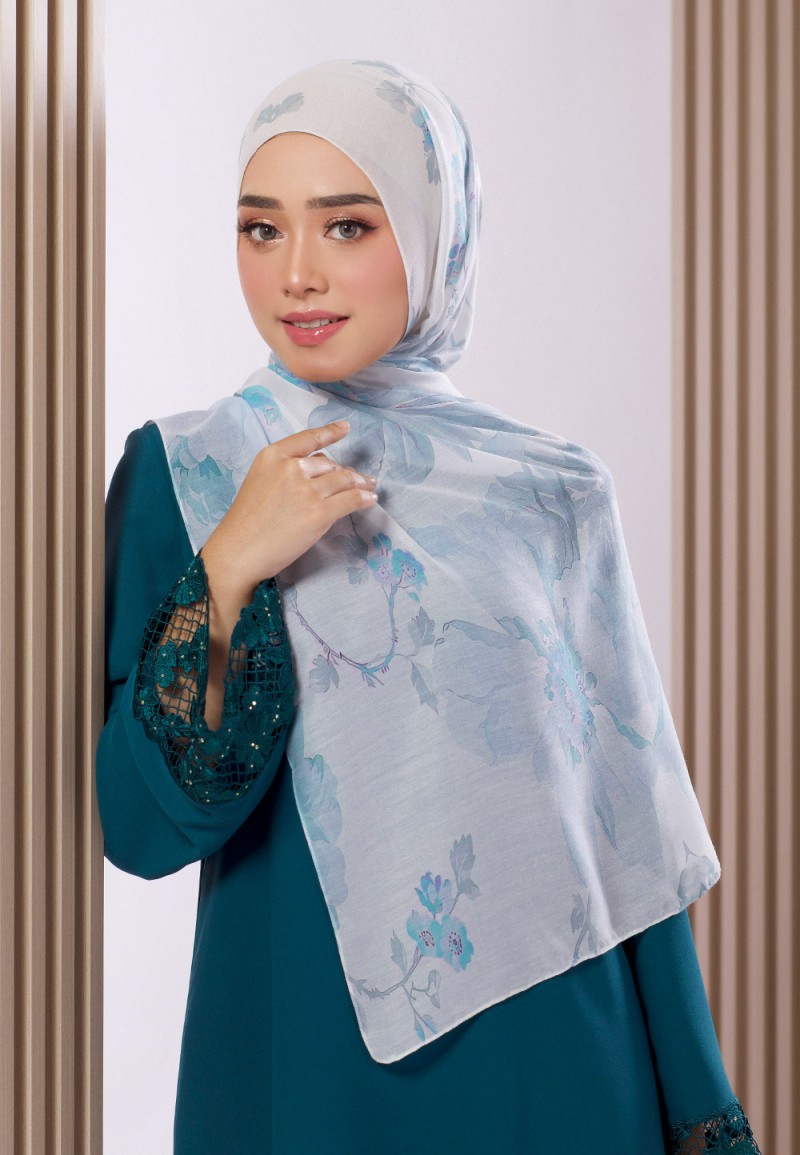 SHAWL AMBER VOILE PTD 119