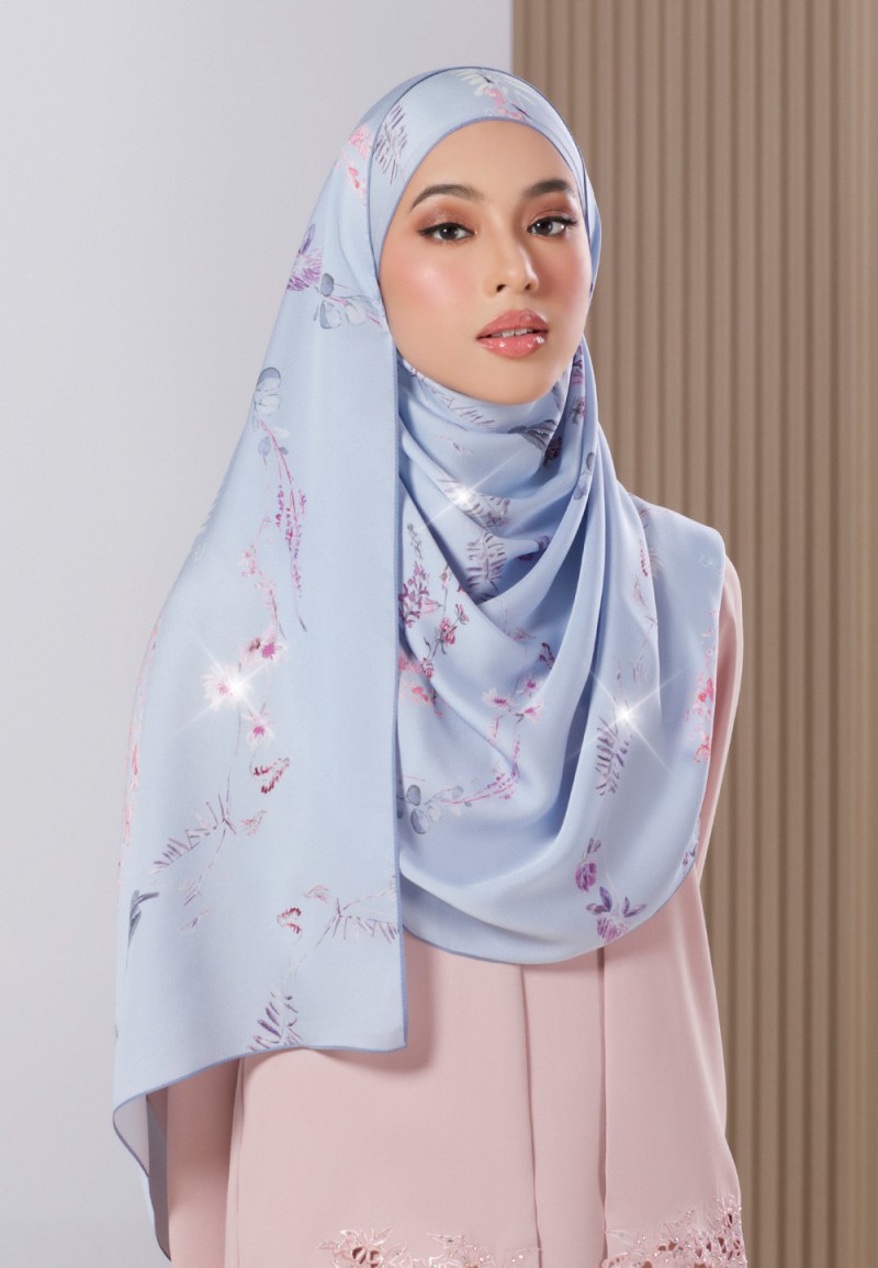 SHAWL 298 DELAIRE PRINTED DIAMOND