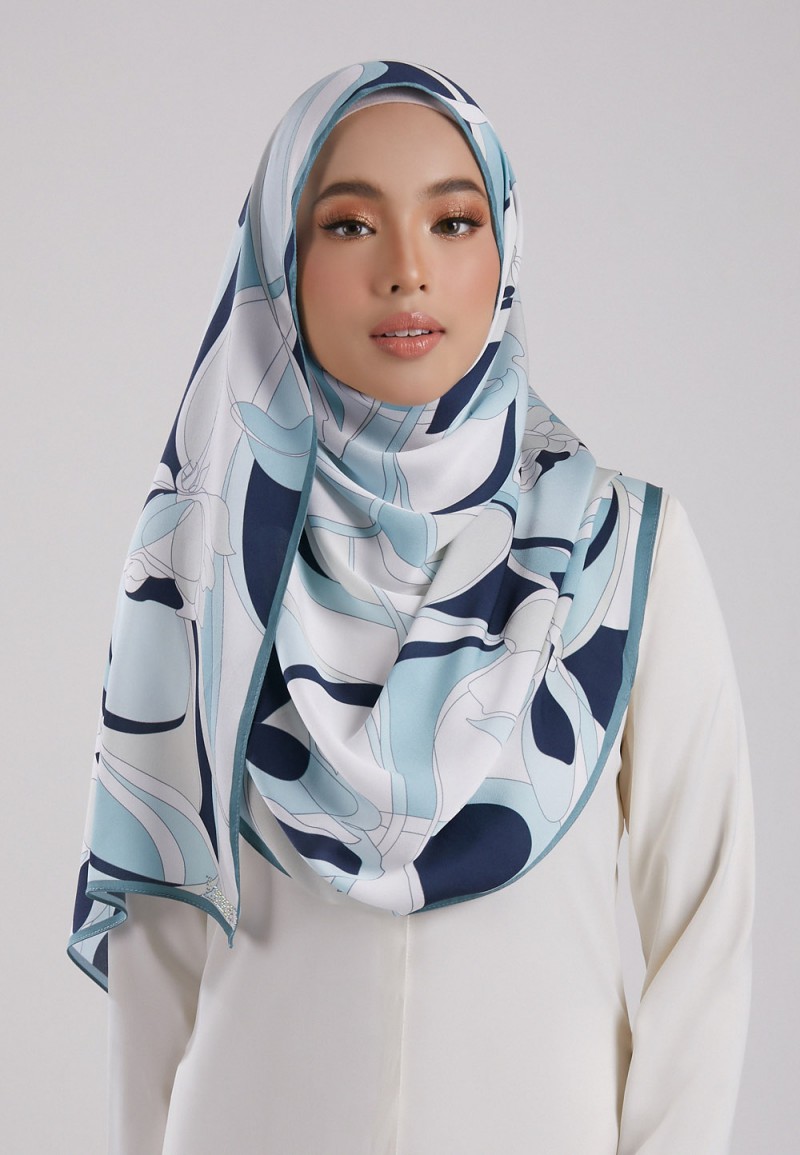 SHAWL 219 ELLERY PRINTED