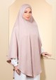 KHIMAR AYESHA IN PASTEL BROWN