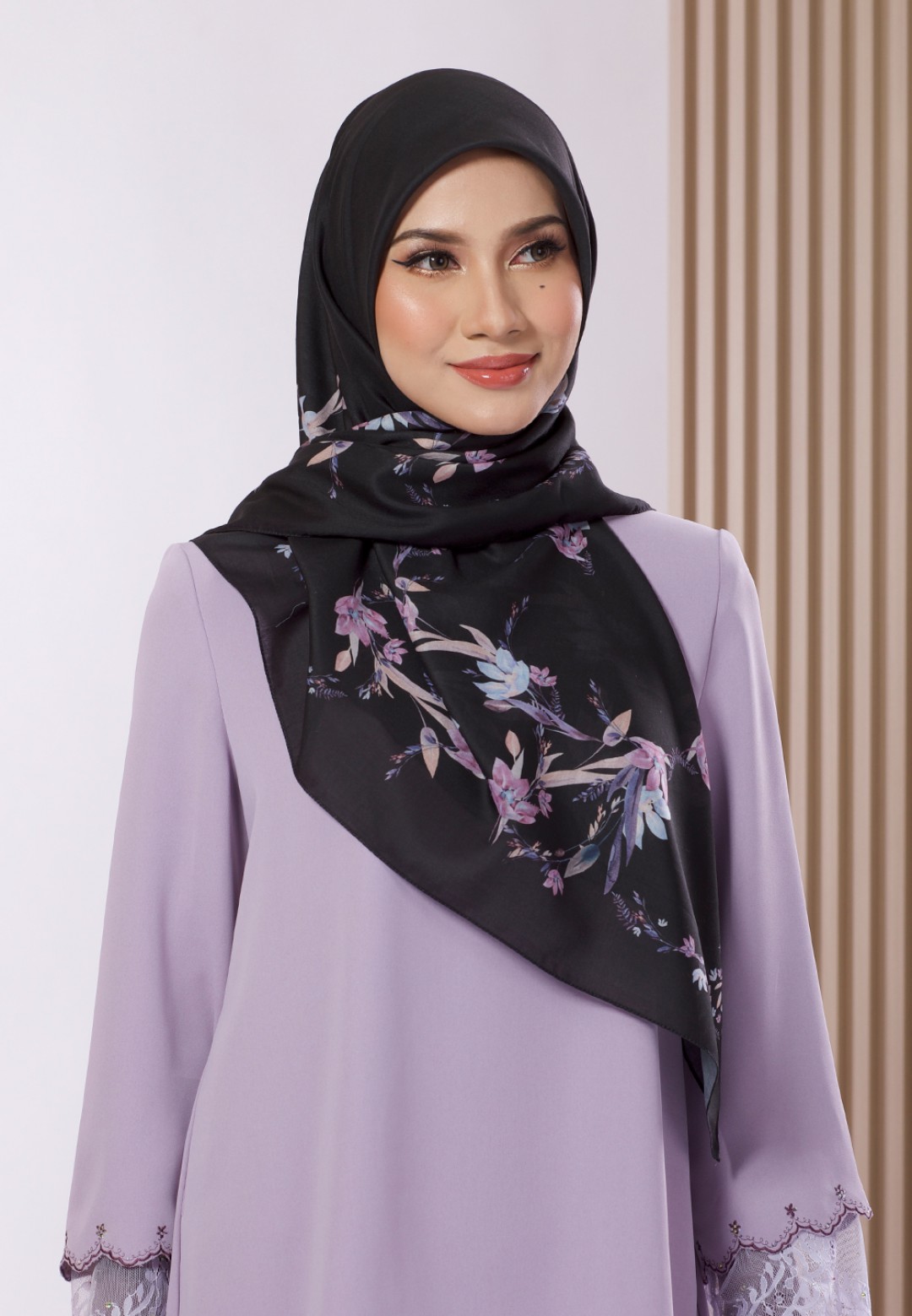 SQUARE NAOMI VOILE PTD 119