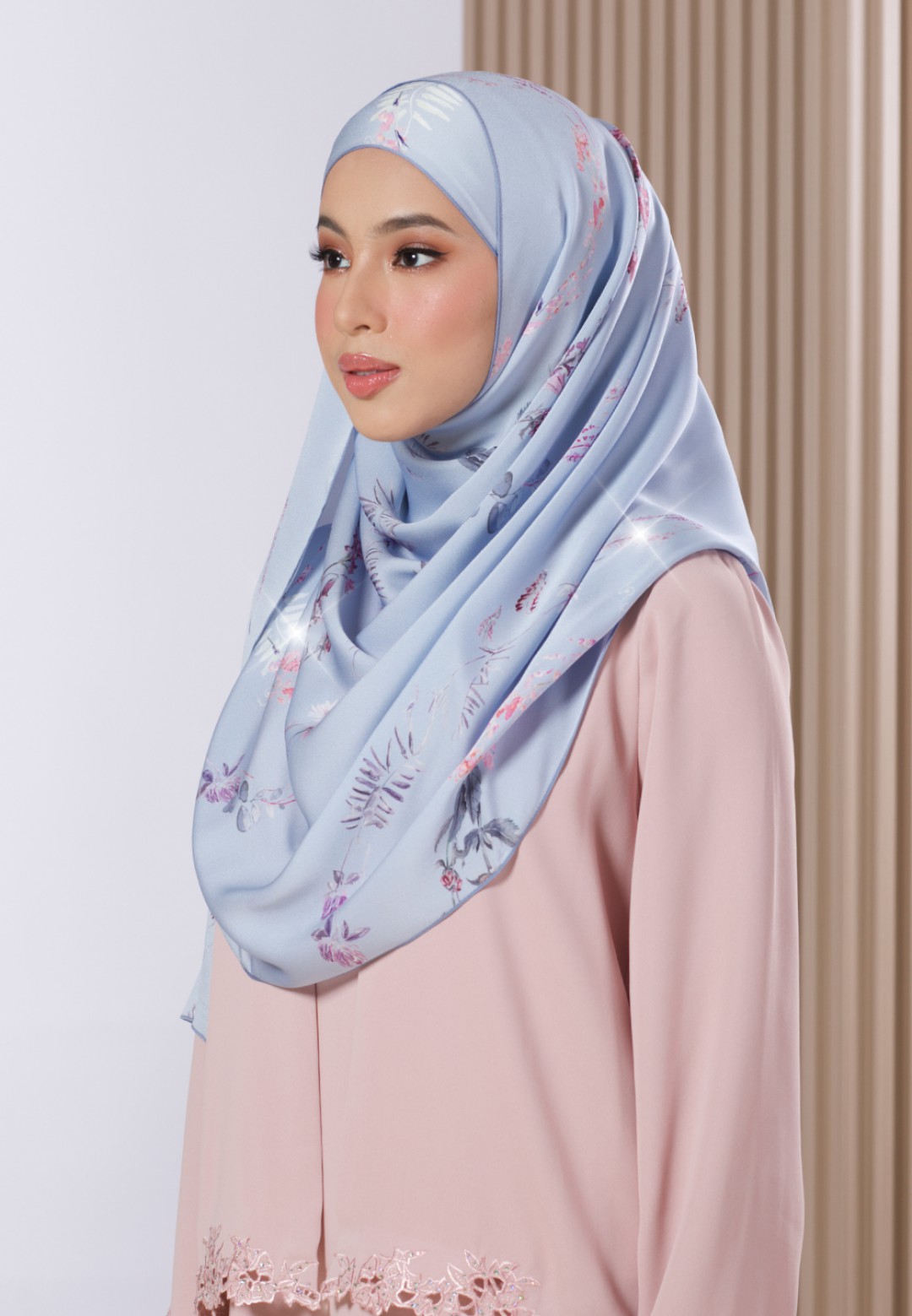 SHAWL 298 DELAIRE PRINTED DIAMOND