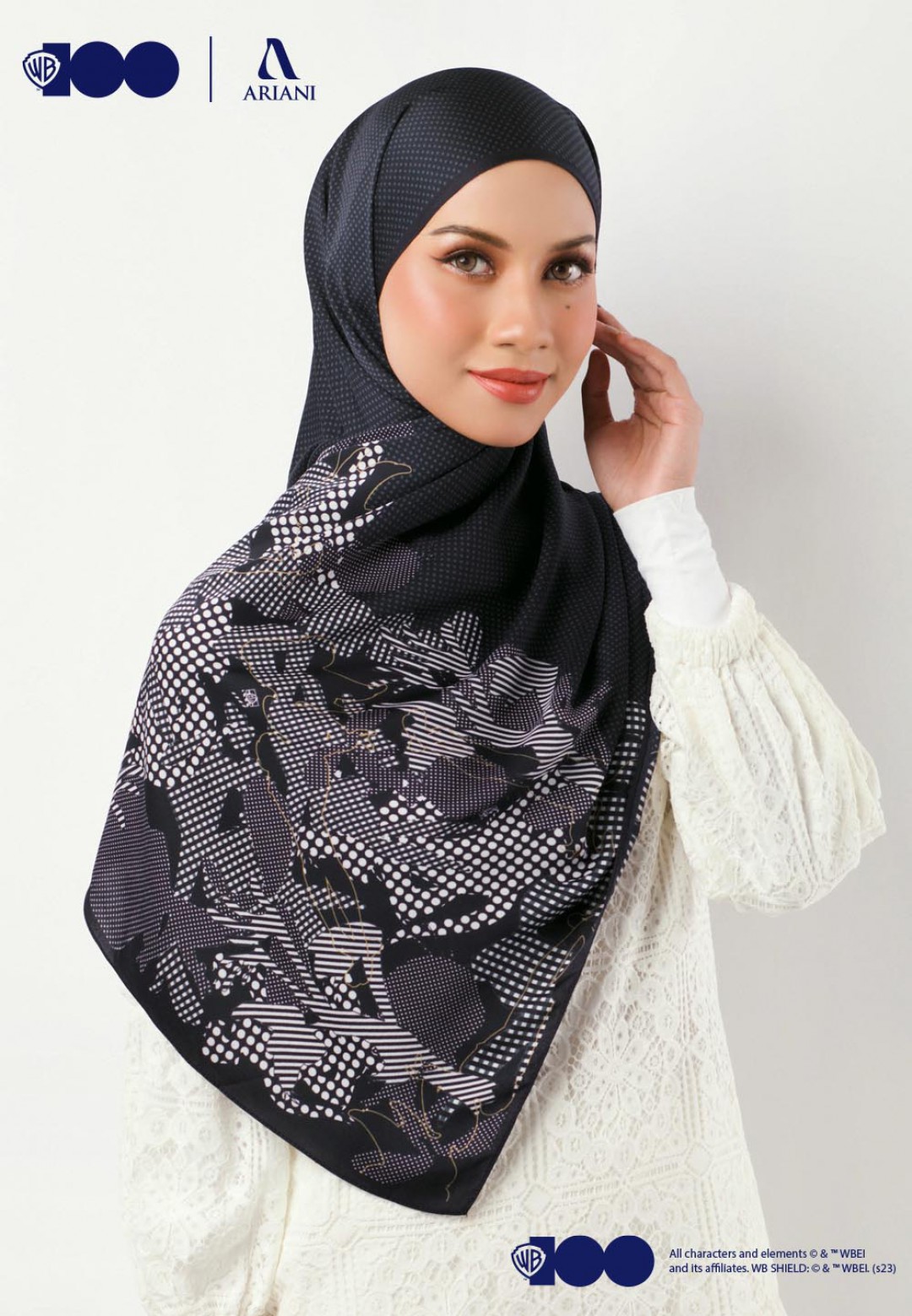 SHAWL 308 WB100 PRINTED