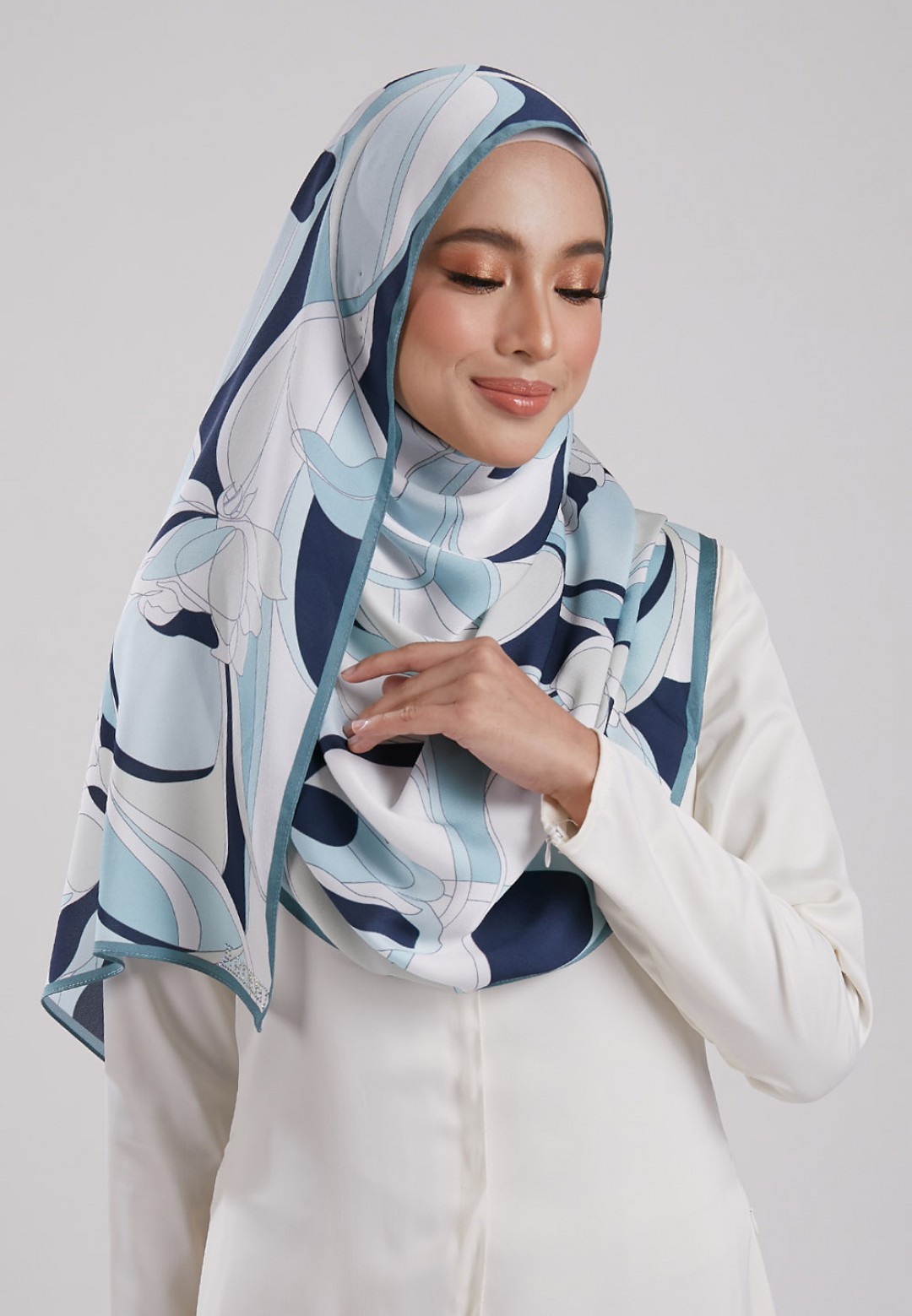 SHAWL 219 ELLERY PRINTED