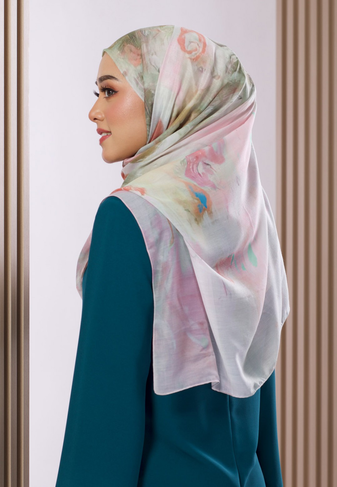 SHAWL JACINTH VOILE PTD 119