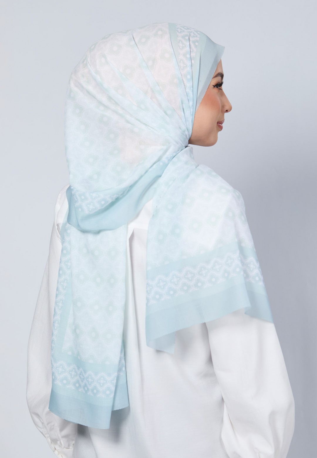 SHAWL JULIA VOILE LASERCUT