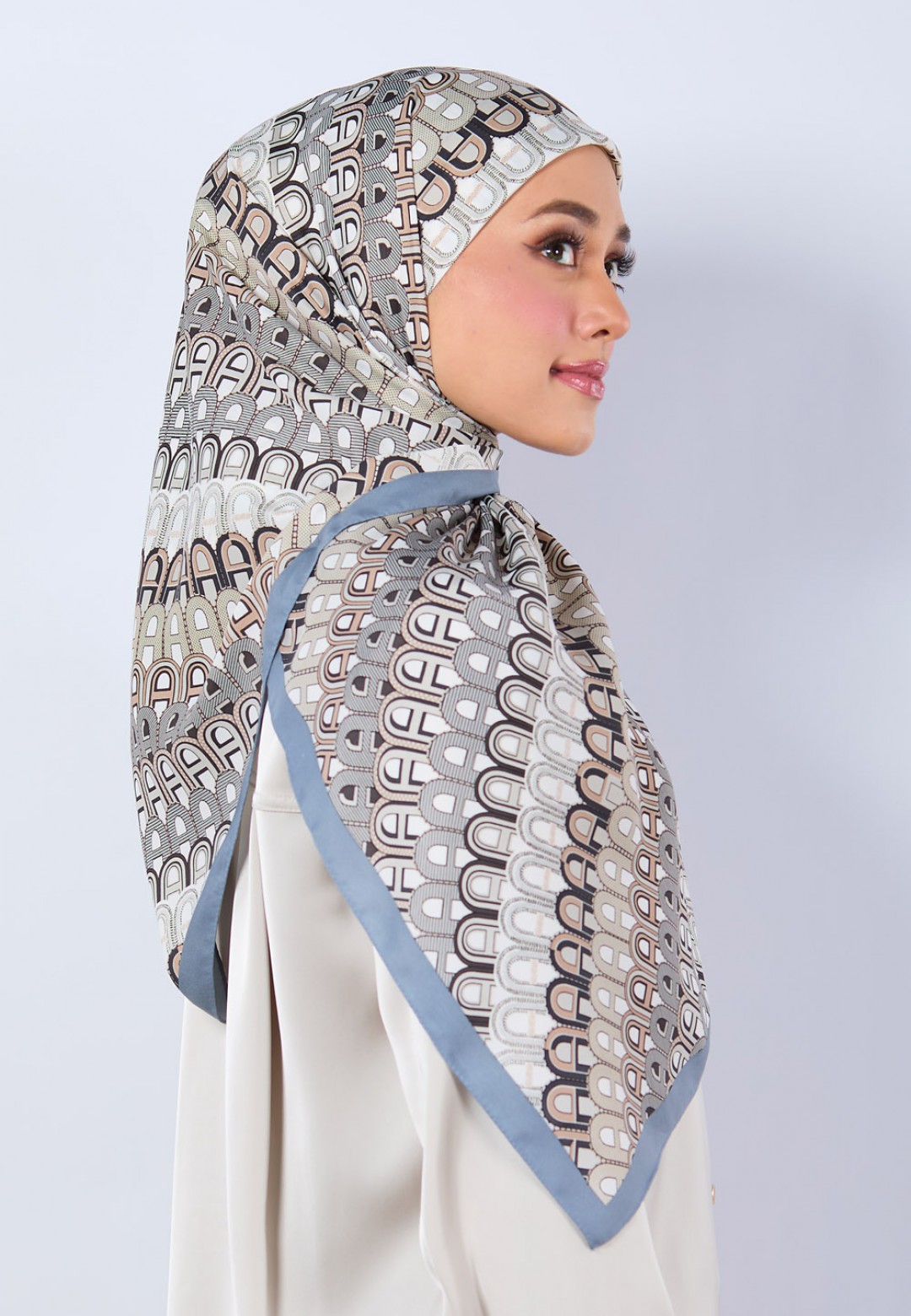 SQ A MONO TWILL PRINTED