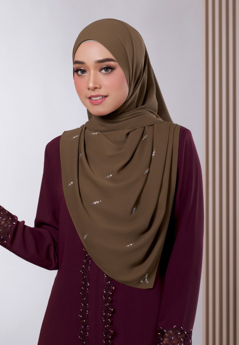 SHAWL WARDIYAH PLAIN DIAMOND 238