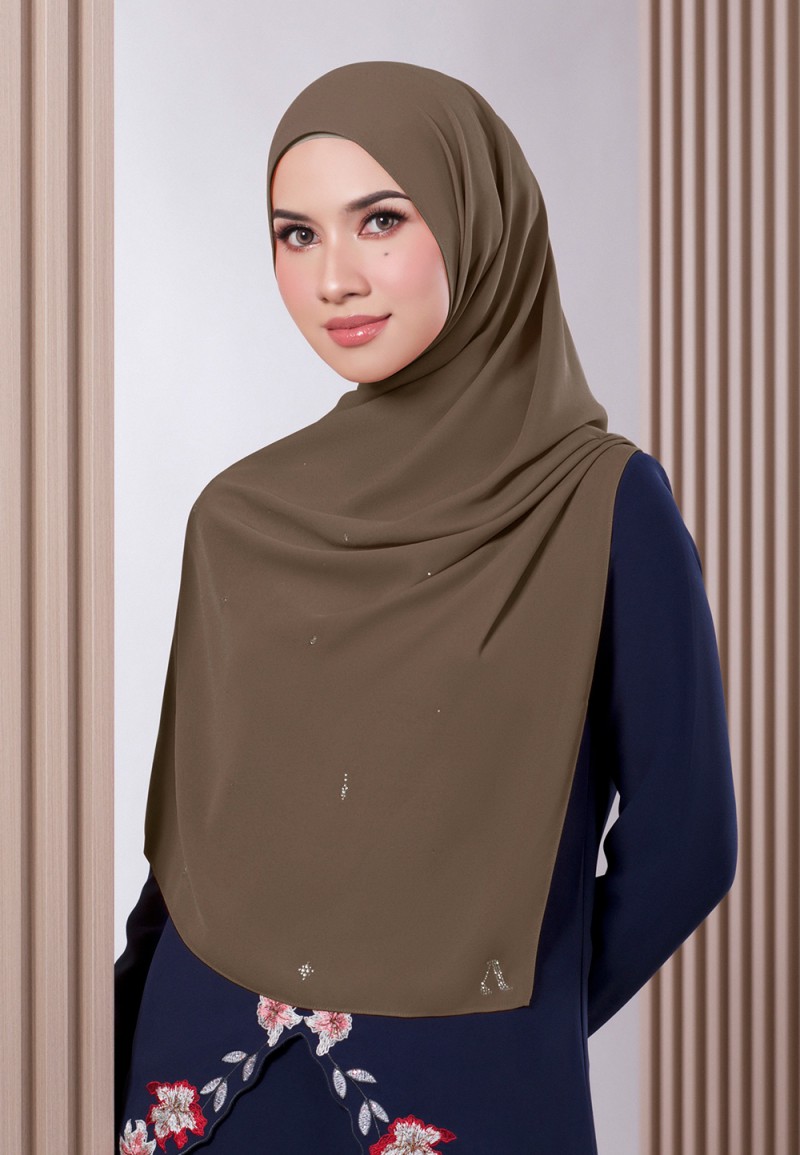 SHAWL WARDAH PLAIN DIAMOND 228