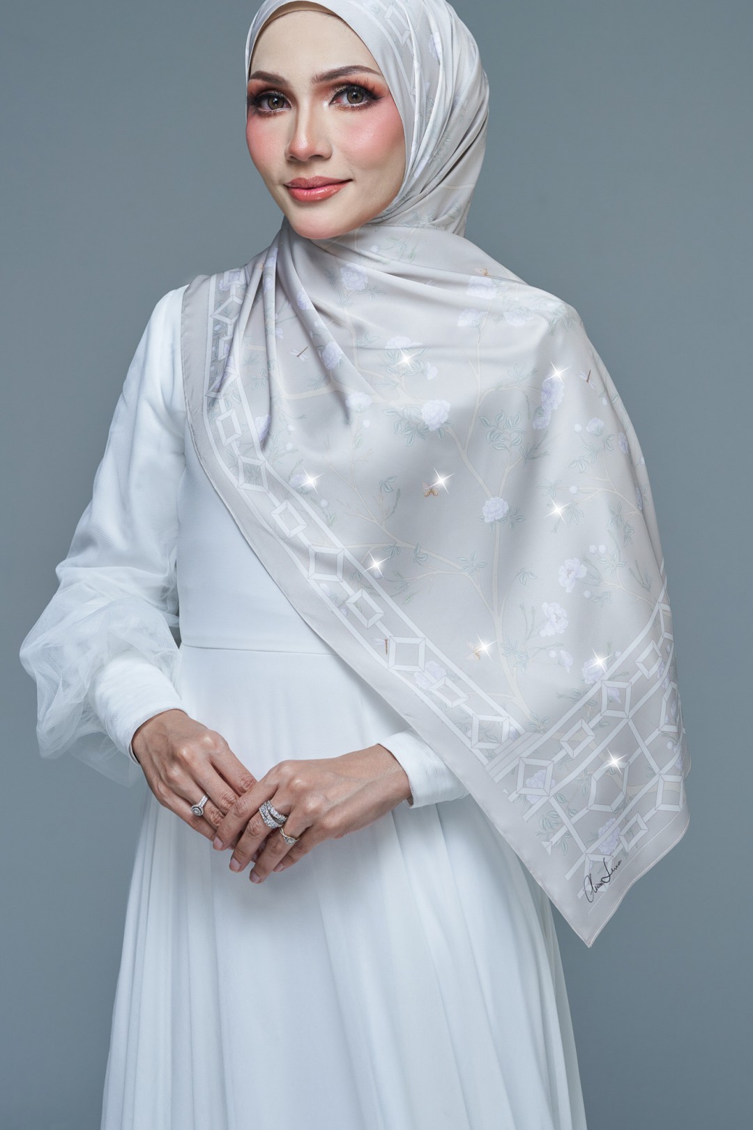 SHAWL SERAYA PRINTED DIAMOND