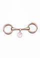 ALMA SCARF RING IN ROSEGOLD