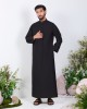 ALMAAN JUBAH IN BLACK