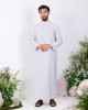 ALMAAN JUBAH IN GREY