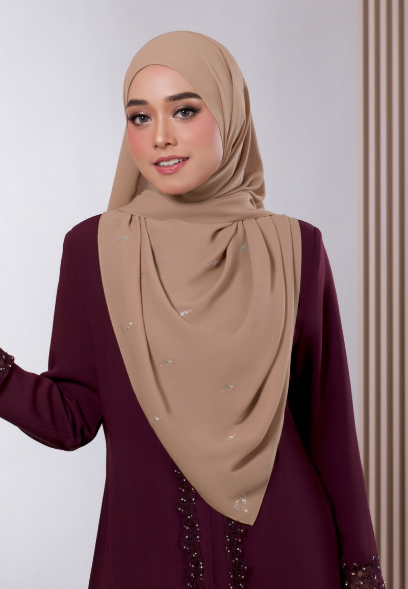 SHAWL WARDIYAH PLAIN DIAMOND 238