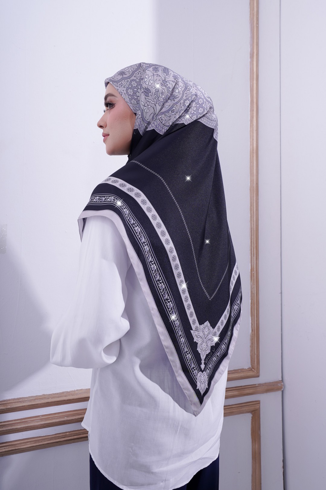 SQ AMARA PRINTED DIAMOND