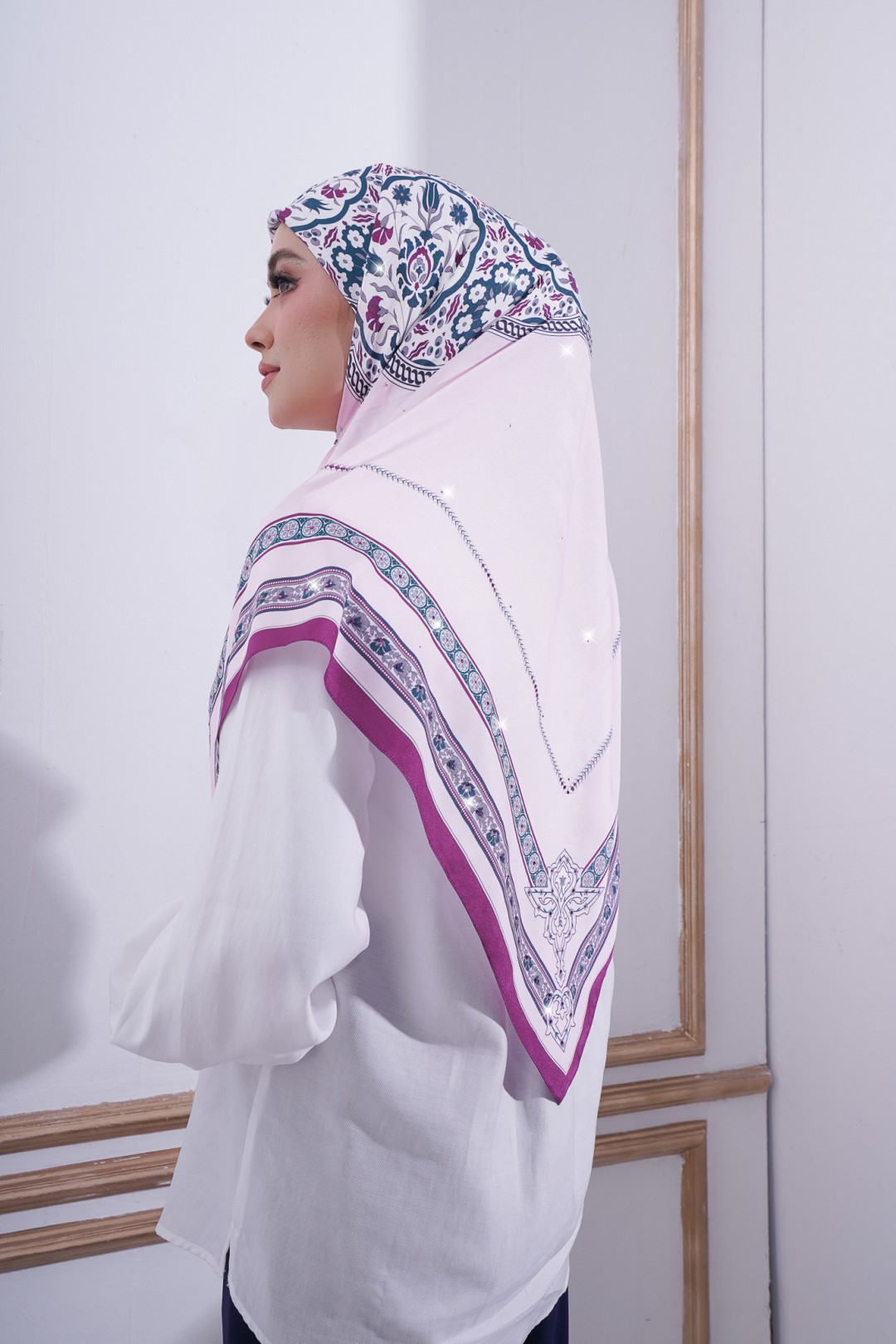 SQ AMARA PRINTED DIAMOND
