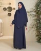 AMINAA JUBAH IN DARK BLUE