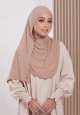 TASNEEM INSTANT SHAWL IN APRICOT