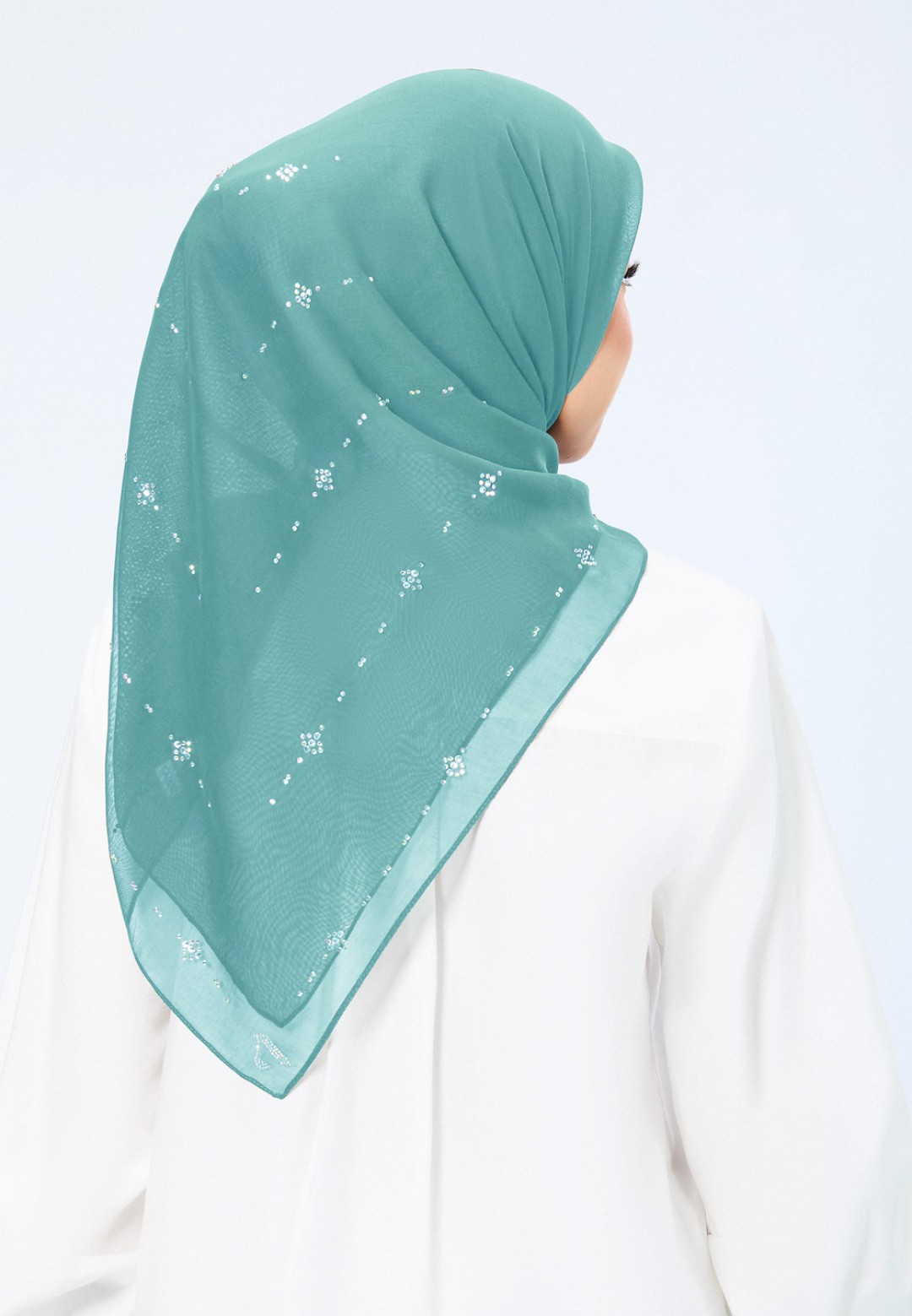 SQ LILYORA VOILE PLAIN DIAMOND