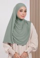 TASNEEM INSTANT SHAWL IN AQUA