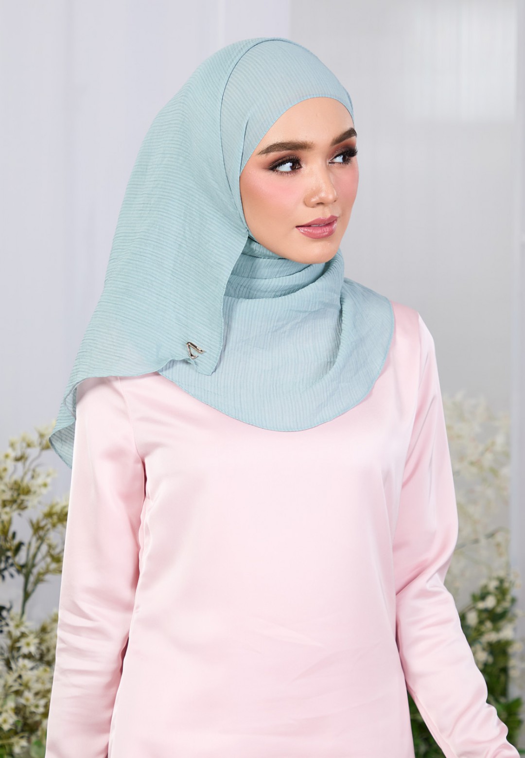 INSTANT IMAAN SEMI PLEATED PLAIN