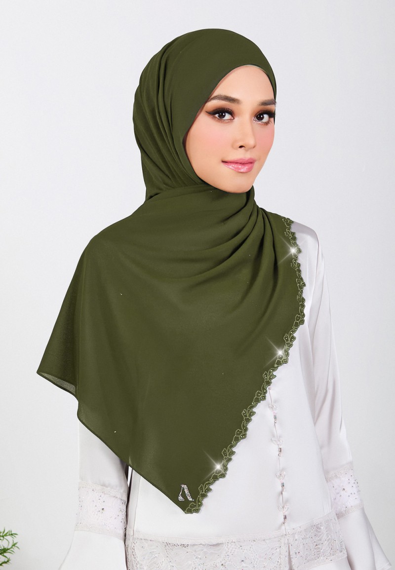 SHAWL INNARAH EMBROIDERY DIAMOND