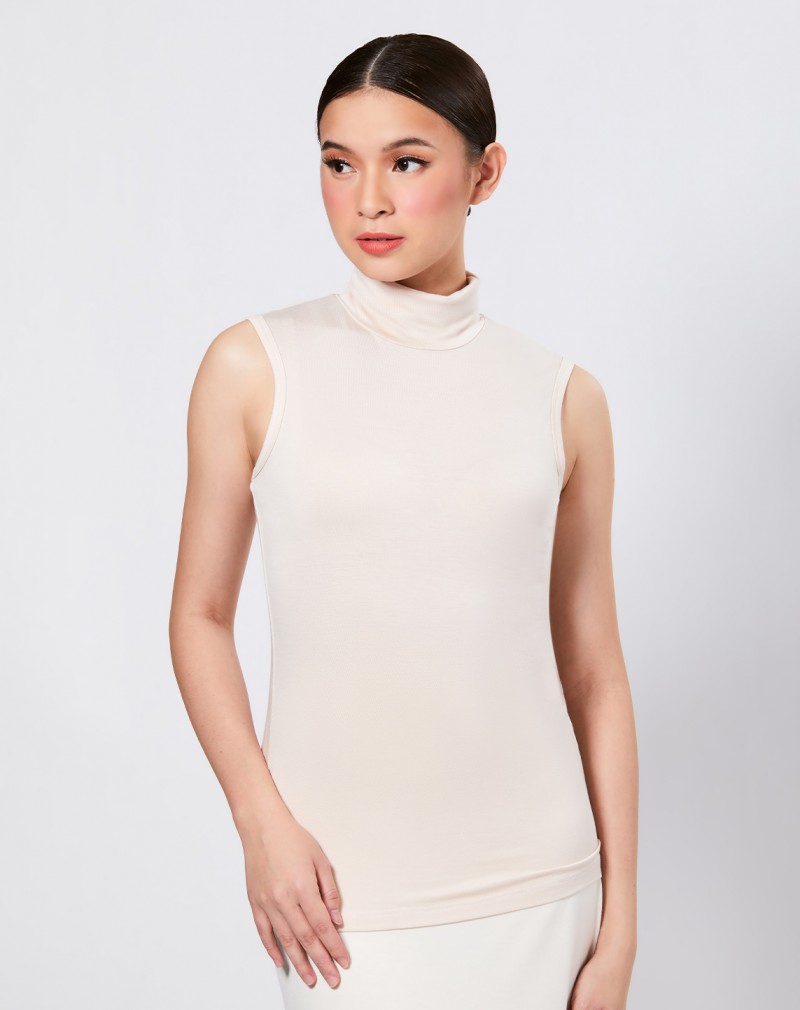 ELORA SLEEVELESS TURTLENECK (NEW)