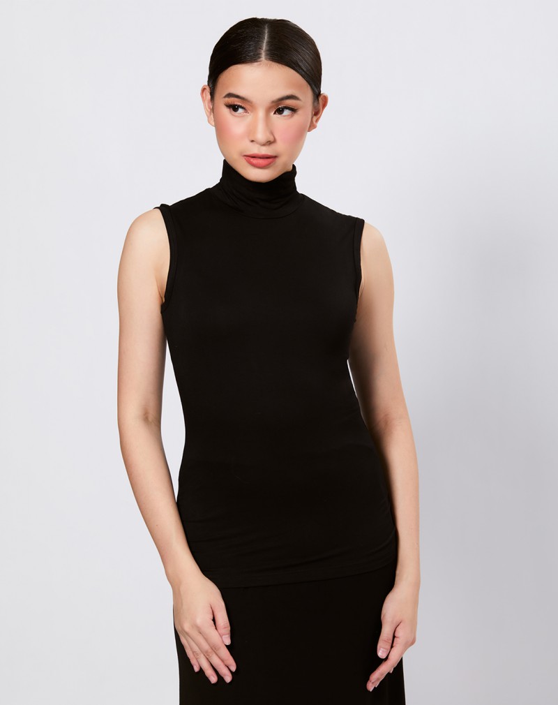 ELORA SLEEVELESS TURTLENECK (NEW)