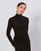 LAYNE TURTLENECK IN BLACK