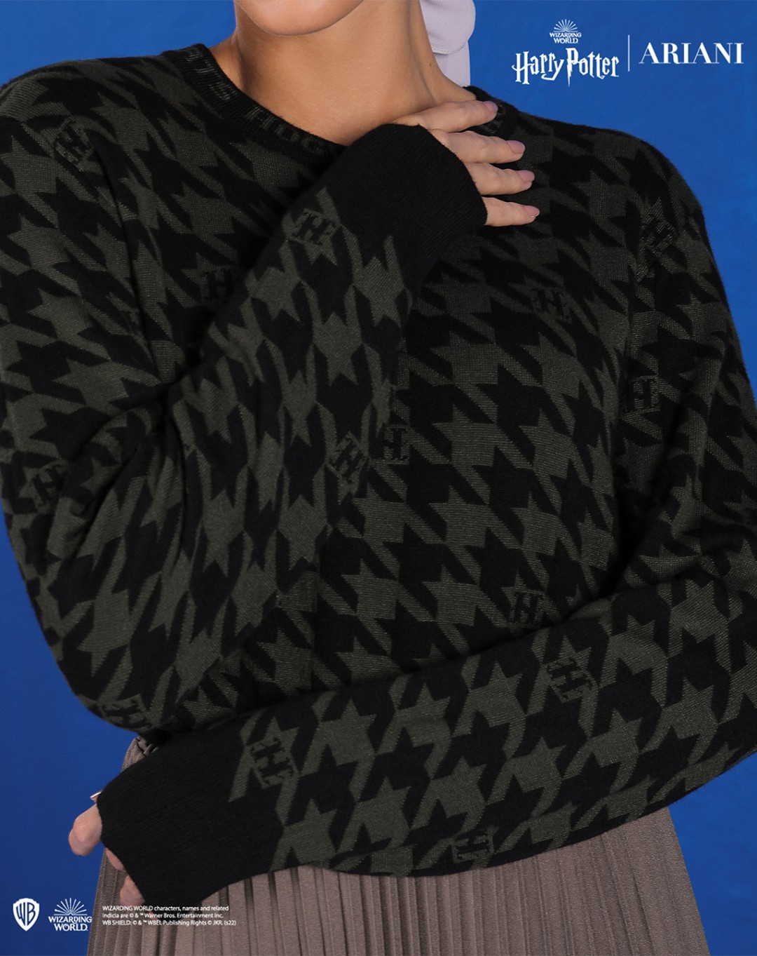 TRUE BLUE SWEATER