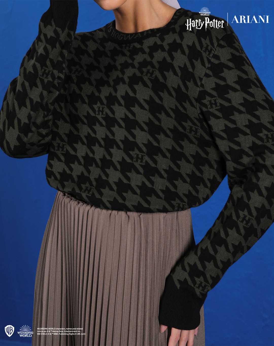 TRUE BLUE SWEATER