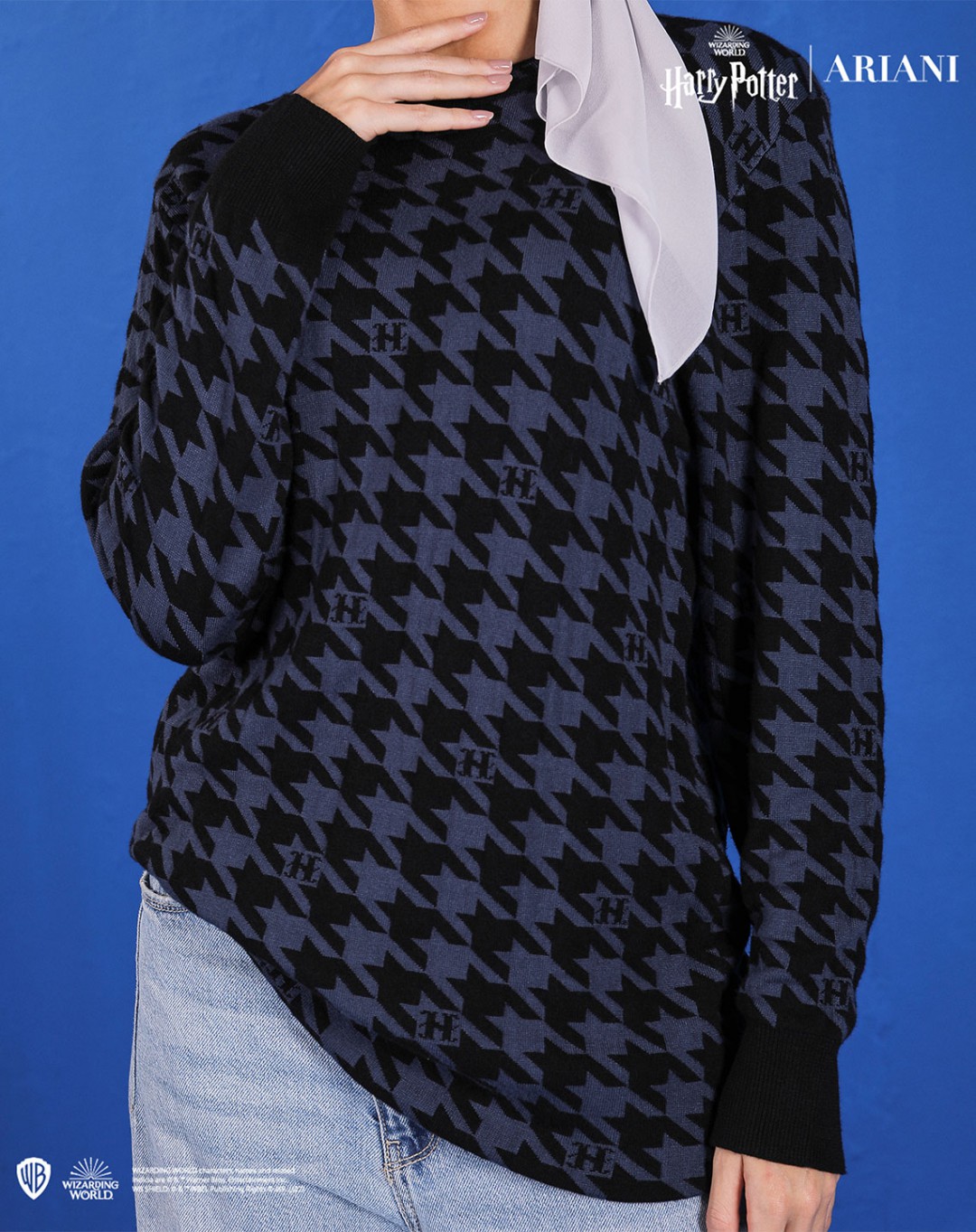 TRUE BLUE SWEATER