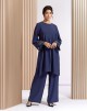 ASHNA PANTSUIT IN MIDNIGHT BLUE
