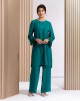 ASHNA PANTSUIT IN DEEP TEAL