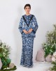 NUREEN BAJU KURUNG IN BLUE OPAL